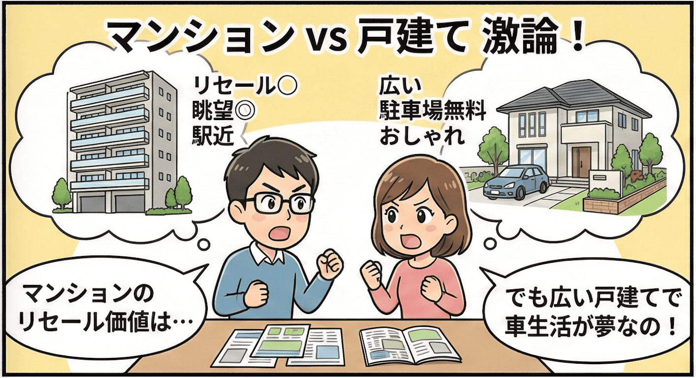 【マイホームへの道②】マンションvs戸建て！私たちが選んだ結論 1